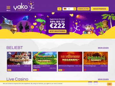 Värikäs Yako Casino saa pelaajat viihtymään